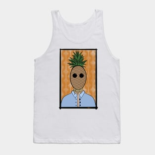 Pineapple Head from Glass Animals Tank Top